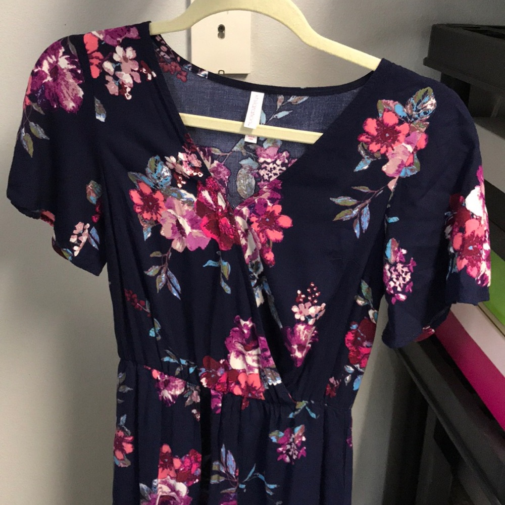 Dark Floral Jumpsuit